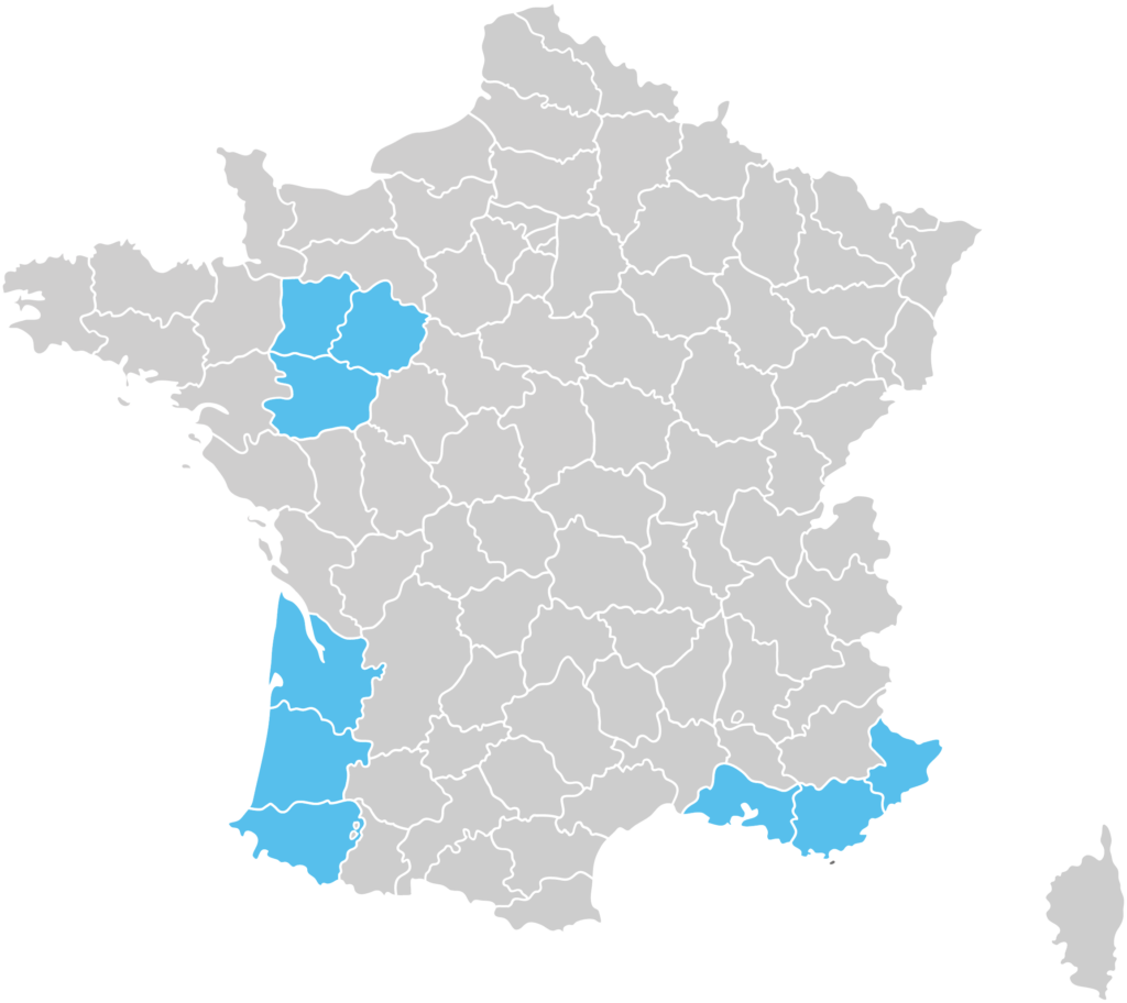 carte des déplacement formation senior Montessori